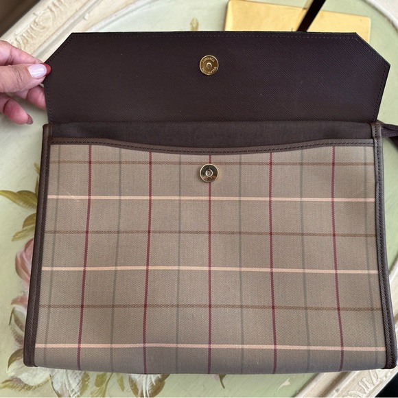 Burberry Nova Check vintage Clutch Bag‎ - Picture 5 of 6